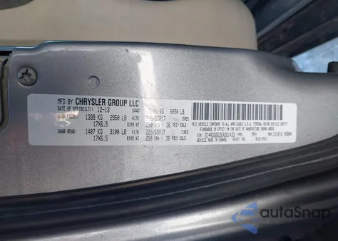 2014 Dodge Grand Caravan American Value Pkg z USA, uszkodzony, nr VIN 2C4RDGBG2ER261433